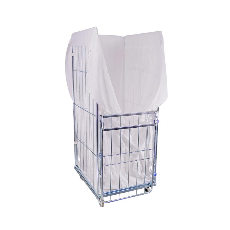 Laundry-/Hanging Bag White for Laundry Container Premium II M (600 x 810 x 1350 mm)