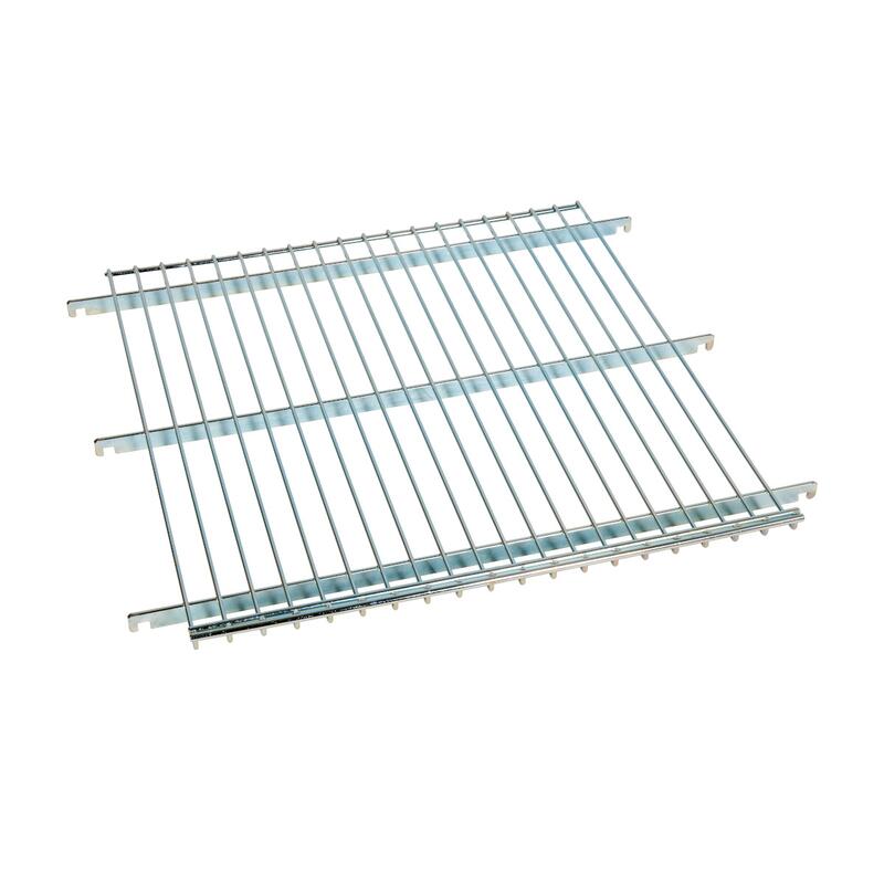 Wire mesh intermediate shelf for roll container 600 x 600 mm, 20 mm upstand